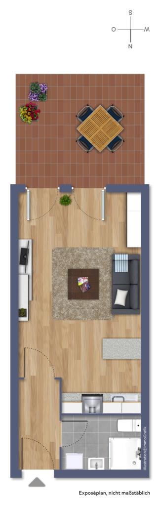 SOUTERRAIN Etagenwohnung Darmstadt
