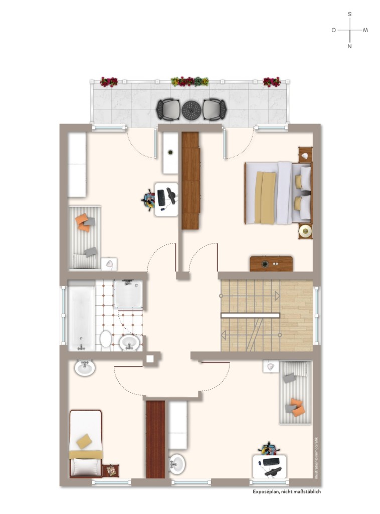 OBERGESCHOSS Einfamilienhaus Darmstadt