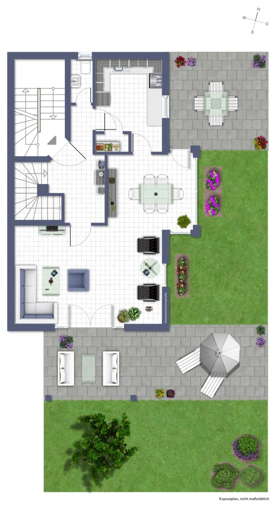 ERDGESCHOSS Etagenwohnung Darmstadt