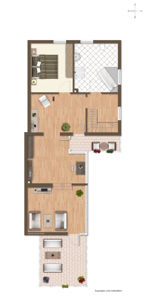 OBERGESCHOSS Einfamilienhaus Darmstadt