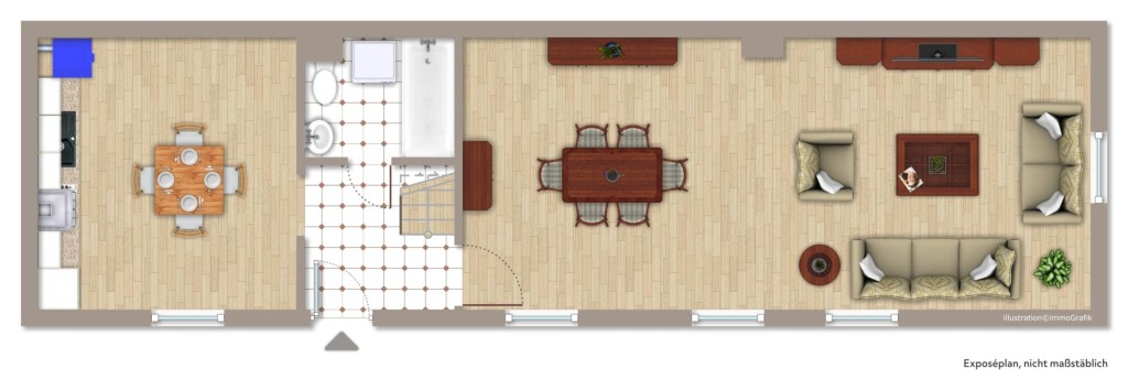 ERDGESCHOSS VORDERHAUS Zweifamilienhaus Griesheim