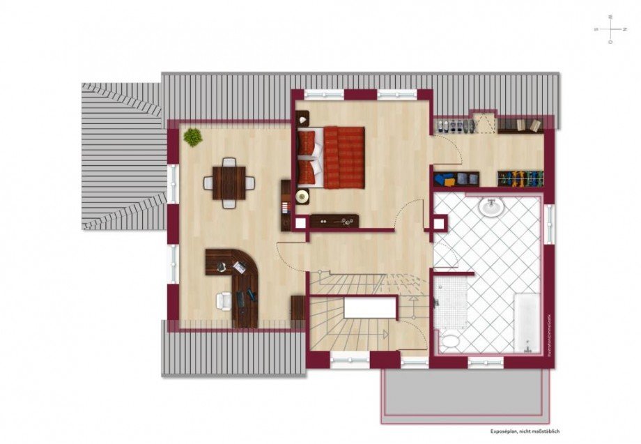 OBERGESCHOSS Einfamilienhaus Darmstadt