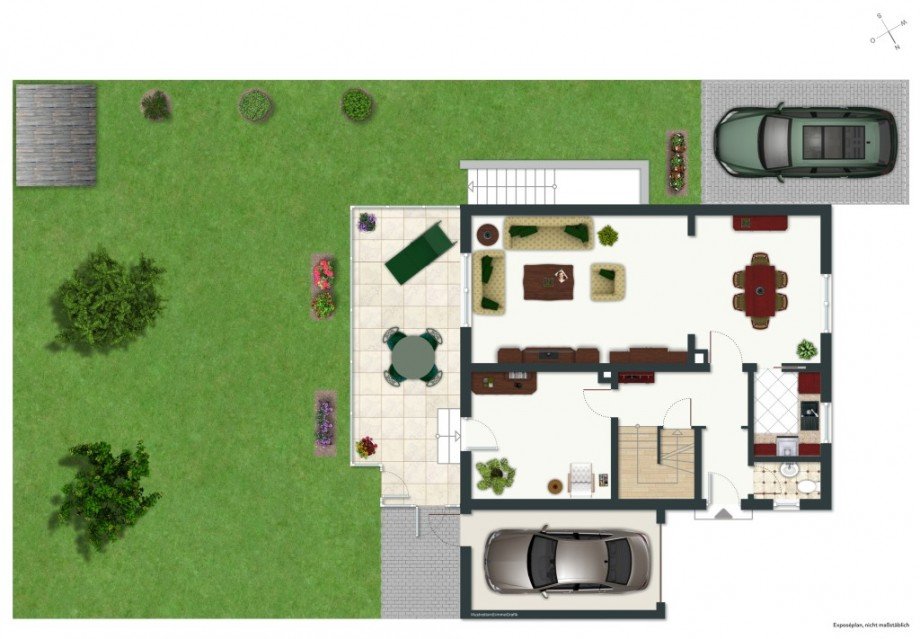 ERDGESCHOSS Einfamilienhaus Riedstadt