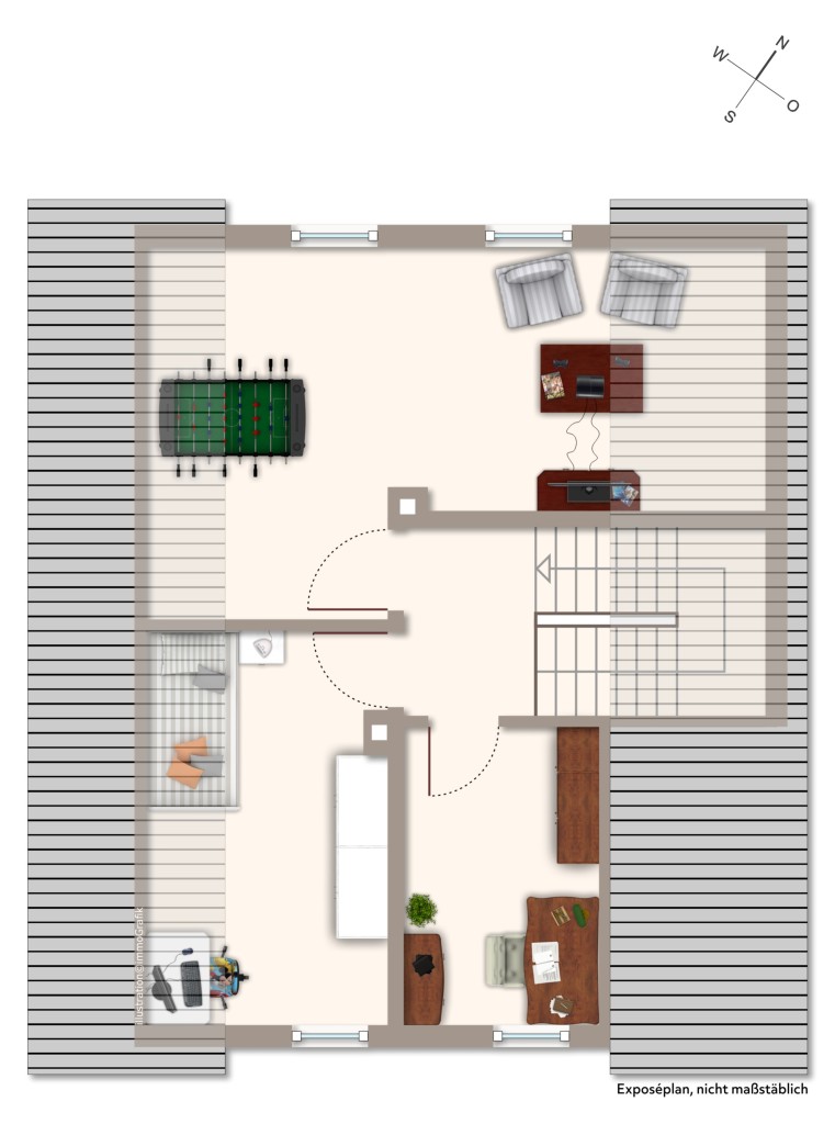OBERGESCHOSS Einfamilienhaus Babenhausen