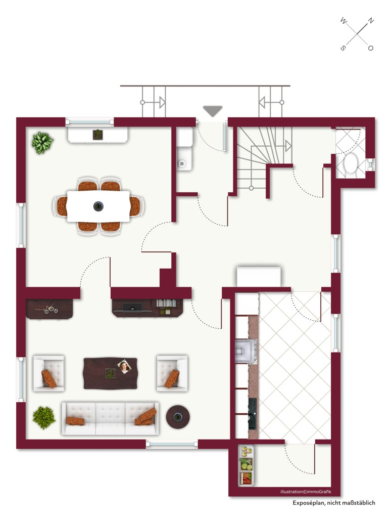 ERDGESCHOSS Einfamilienhaus Riedstadt