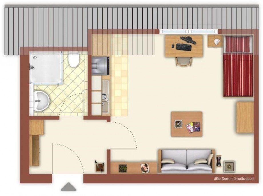 DACHGESCHOSS Etagenwohnung Darmstadt