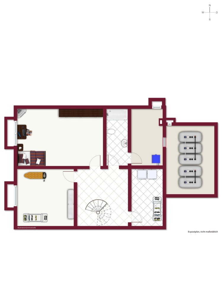 KELLERGESCHOSS Einfamilienhaus Seeheim-Jugenheim