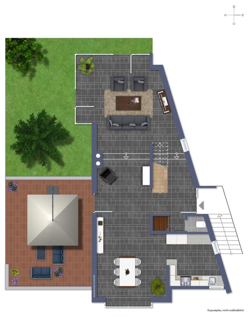 ERDGESCHOSS Einfamilienhaus Seeheim-Jugenheim