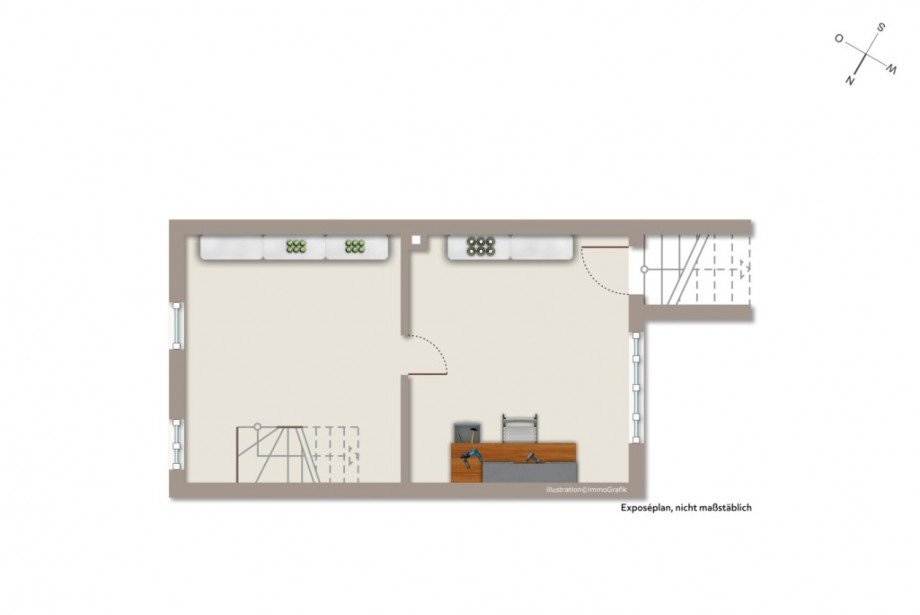 GRUNDRISS UNTERGESCHOSS Haus Darmstadt
