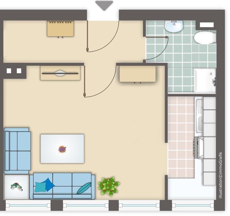 3. OBERGESCHOSS Etagenwohnung Darmstadt