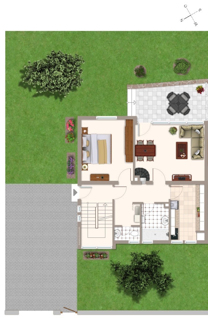 ERDGESCHOSS Einfamilienhaus M�hltal