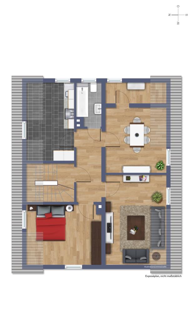 DACHGESCHOSS Einfamilienhaus Darmstadt