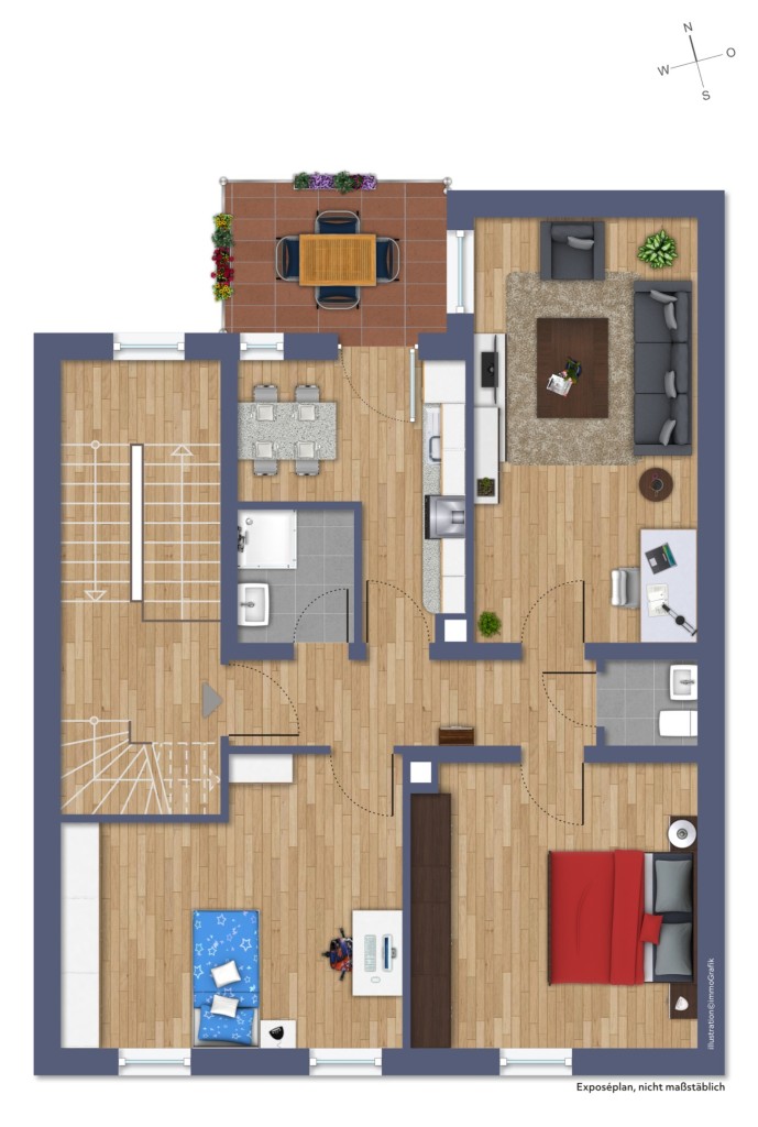 2. OBERGESCHOSS Renditeobjekt Darmstadt