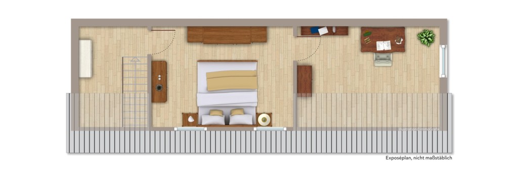OBERGESCHOSS VORDERHAUS Zweifamilienhaus Griesheim