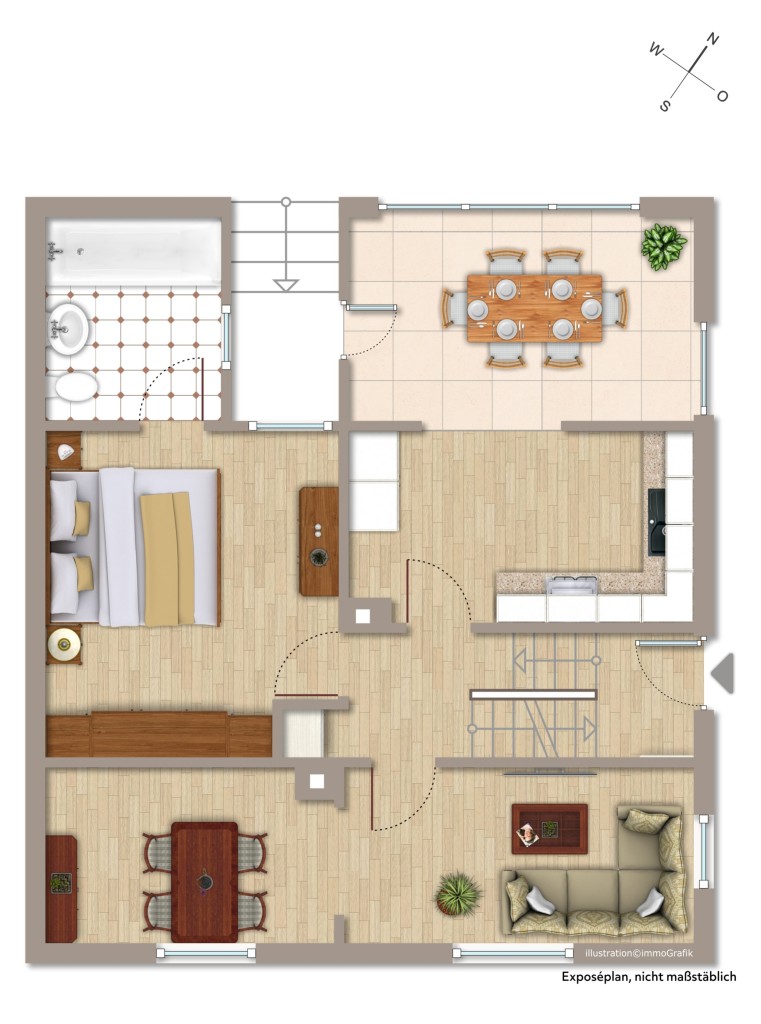 ERDGESCHOSS Einfamilienhaus Babenhausen