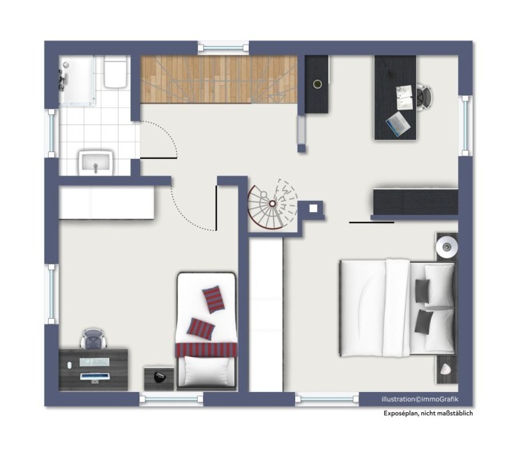 OBERGESCHOSS Einfamilienhaus Darmstadt