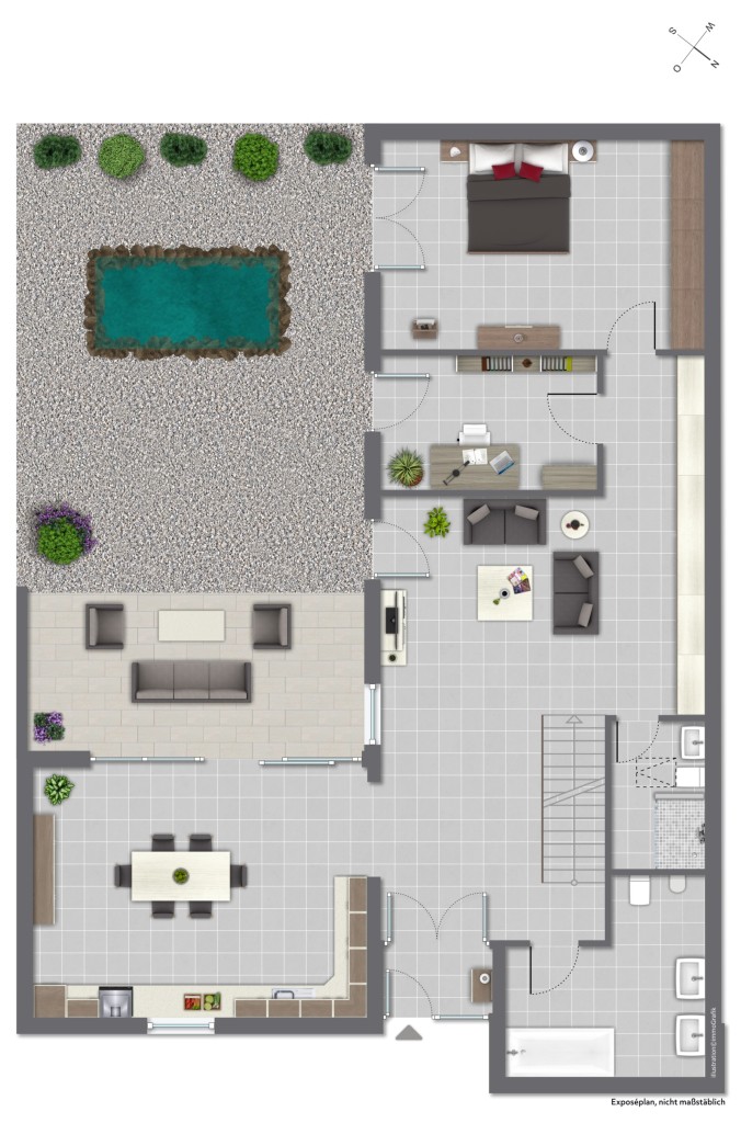 ERDGESCHOSS Haus M�rfelden-Walldorf