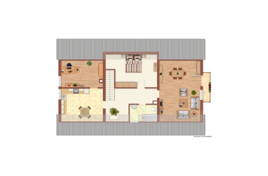 DACHGESCHOSS Zweifamilienhaus Modautal