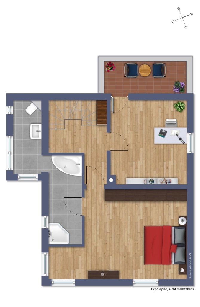 OBERGESCHOSS Einfamilienhaus Darmstadt