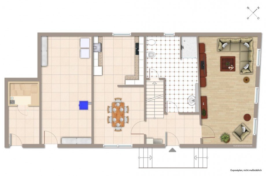 ERDGESCHOSS Einfamilienhaus Bensheim