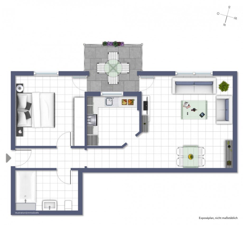 ERDGESCHOSS Etagenwohnung Darmstadt