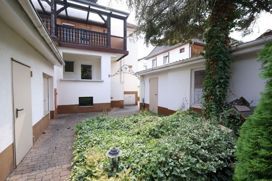 R�CKANSICHT Doppelhaush�lfte Reinheim