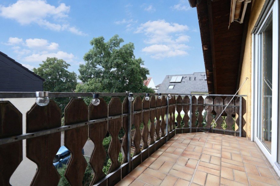BALKON-AUSSICHT Etagenwohnung Bickenbach