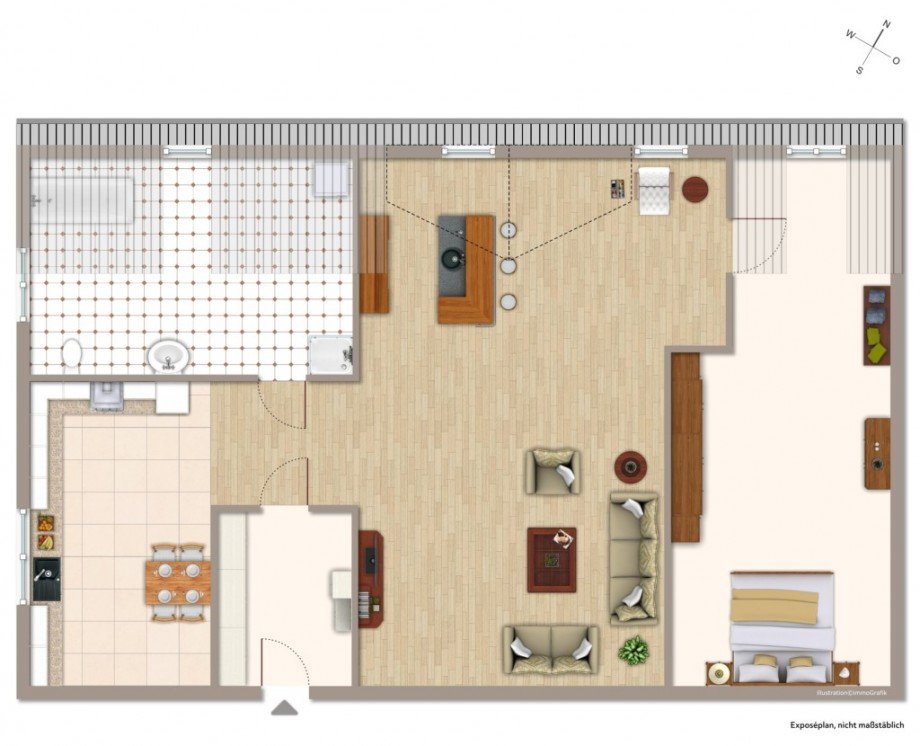 OBERGESCHOSS Etagenwohnung Pfungstadt