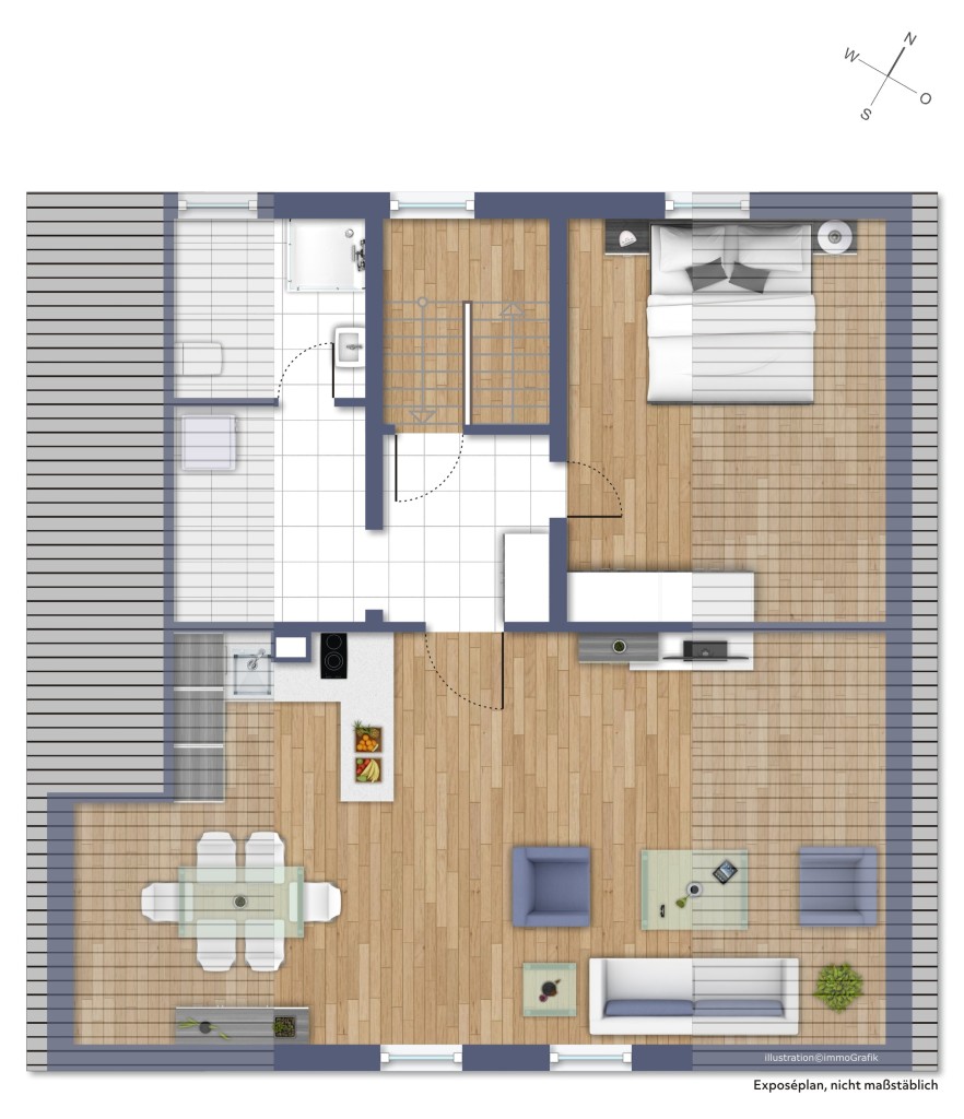 DACHGESCHOSS Etagenwohnung Pfungstadt