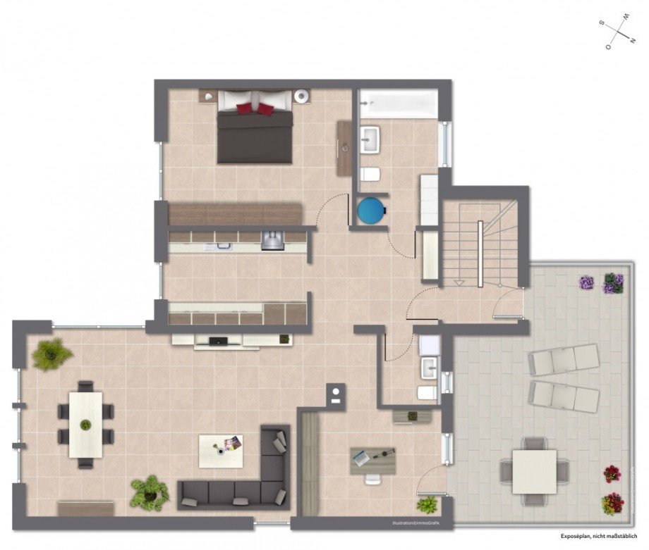 OBERGESCHOSS Einfamilienhaus Darmstadt