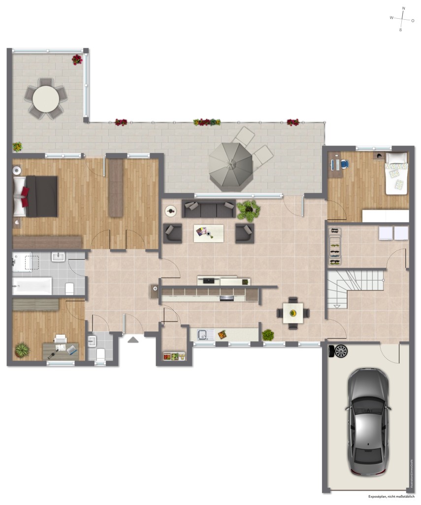 BUNGALOW Etagenwohnung Reinheim