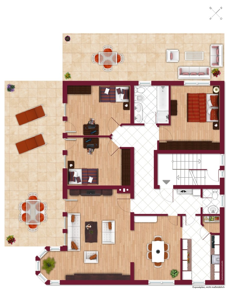 ERDGESCHOSS Mehrfamilienhaus M�hltal