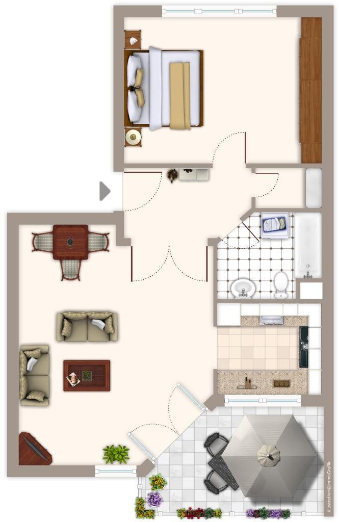 OBERGESCHOSS Etagenwohnung Darmstadt