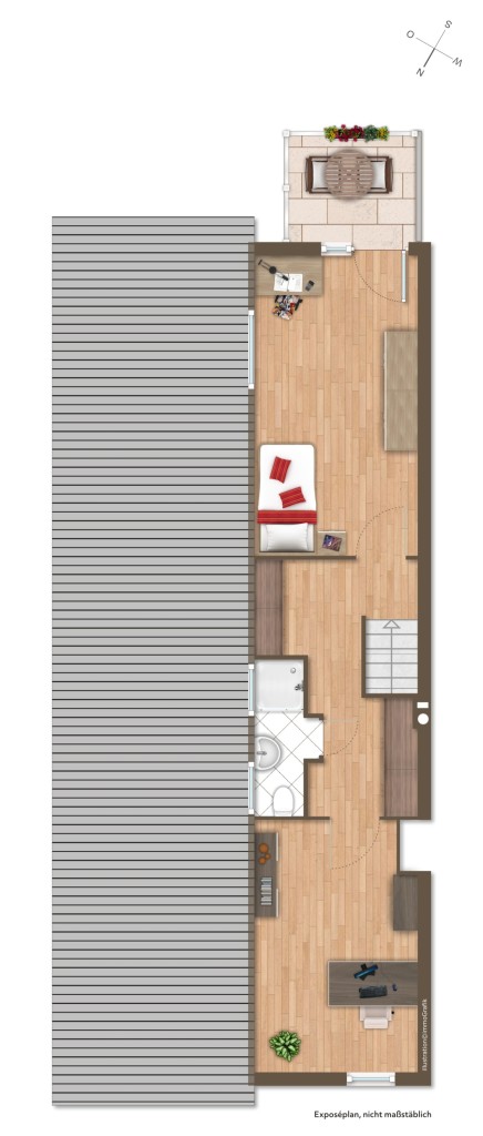 DACHGESCHOSS Etagenwohnung Pfungstadt