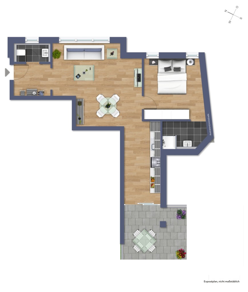 OBERGESCHOSS Etagenwohnung Pfungstadt