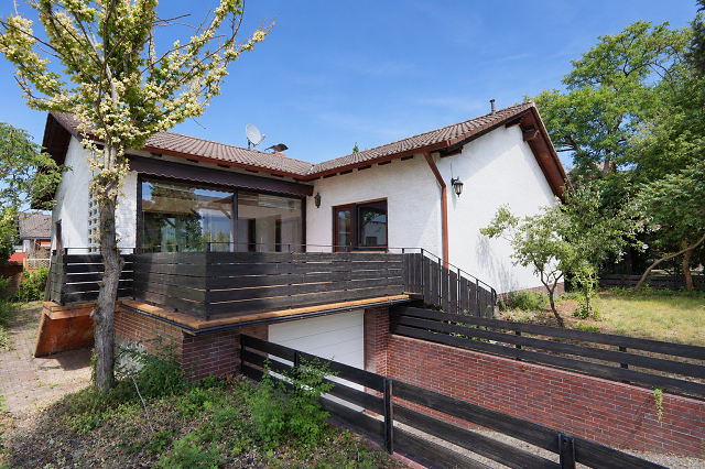 HAUSANSICHT Bungalow Seeheim-Jugenheim