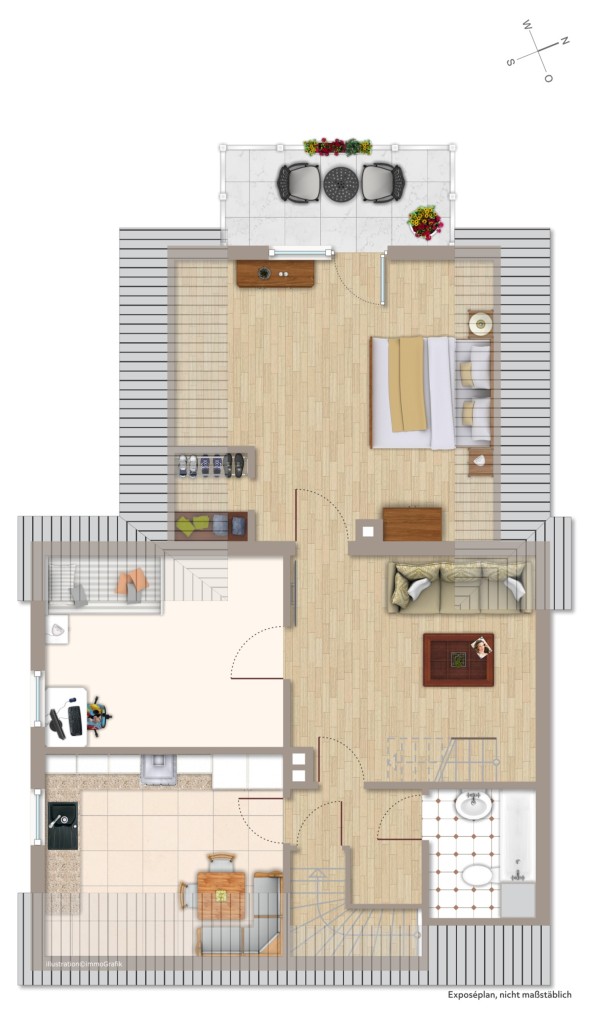 DACHGESCHOSS Einfamilienhaus Darmstadt