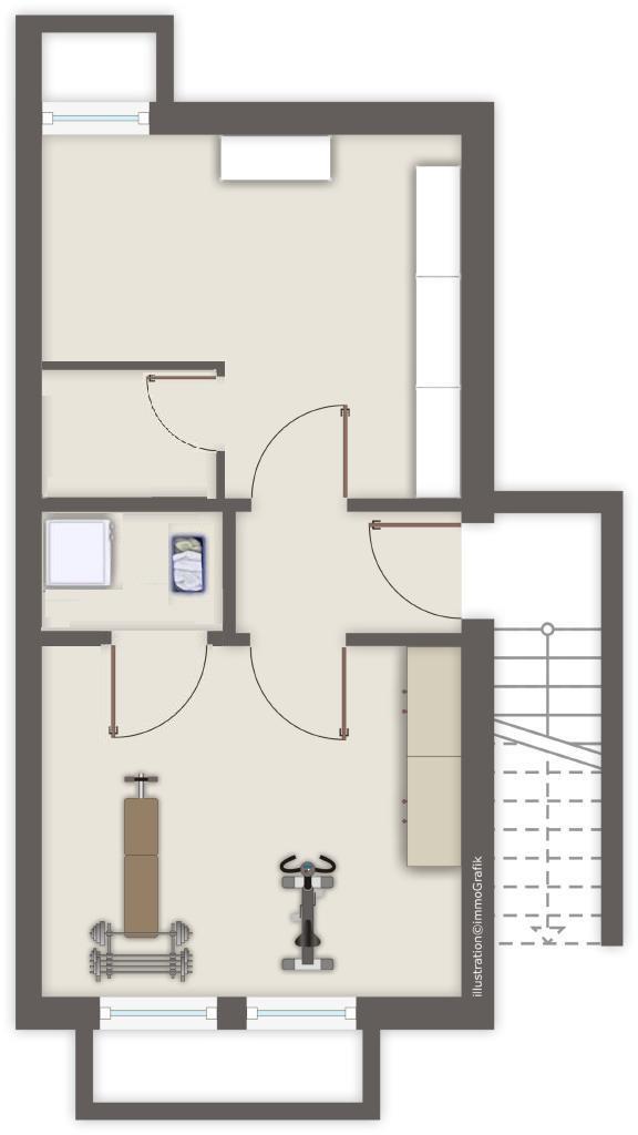 KELLERGESCHOSS Etagenwohnung Darmstadt