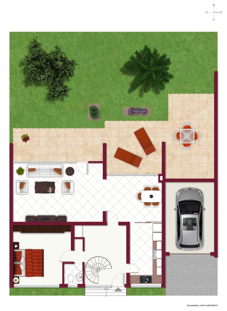 ERDGESCHOSS Einfamilienhaus Seeheim-Jugenheim
