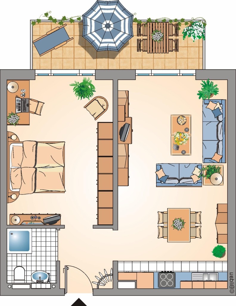 1. OBERGESCHOSS Etagenwohnung Darmstadt
